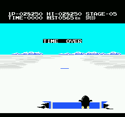 Antarctic Adventure screenshot 4 for Colecovision